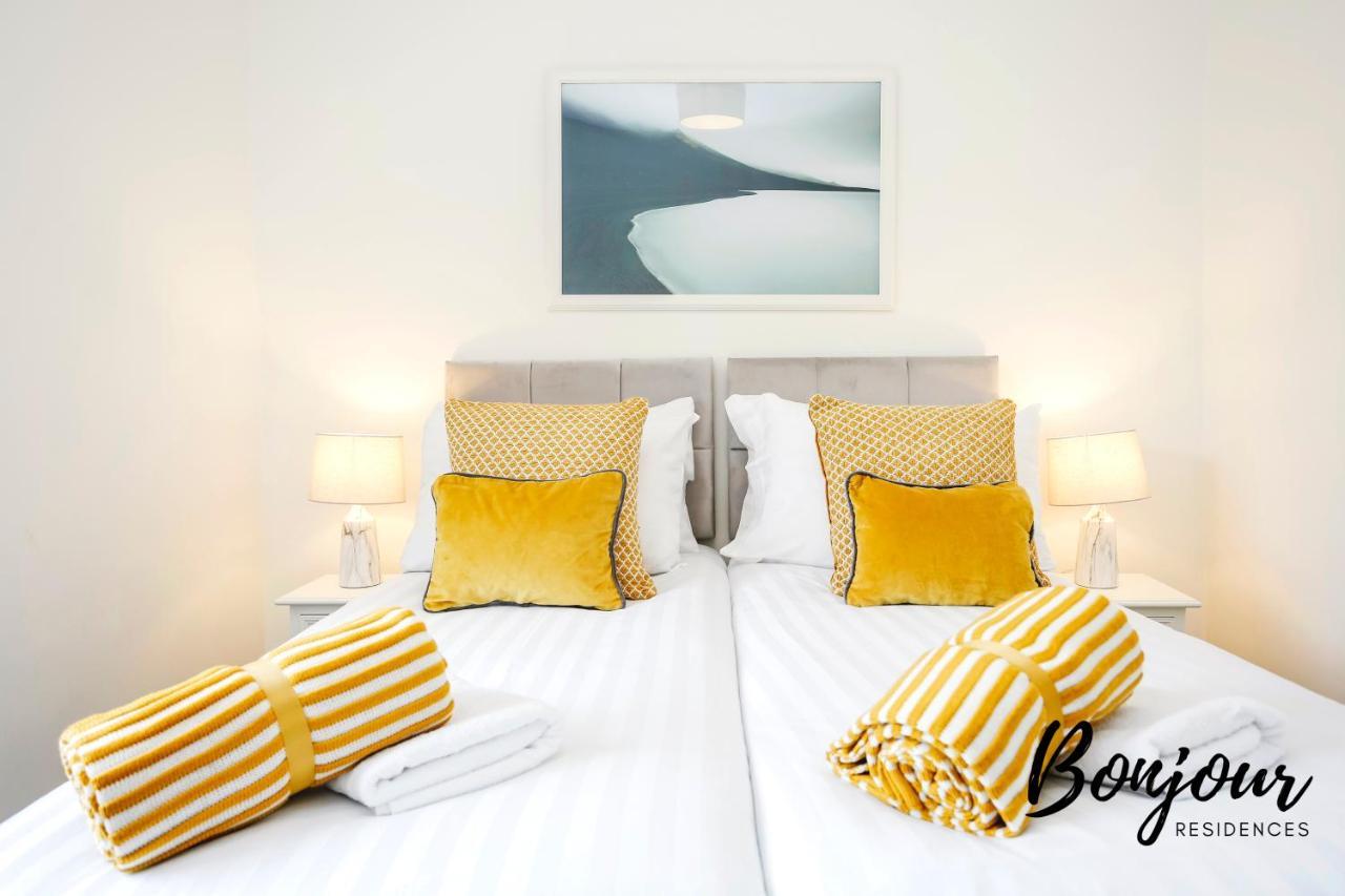 Bright New Town 2Br-1Ba, 1 Min To George St By Bonjour Residences Edinburgh Eksteriør billede